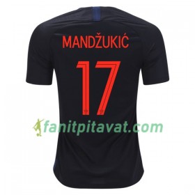 Kroatia Mandžukić 17 Vieras MM-kisat 2018 - Jalkapallo Pelipaidat (S/S)